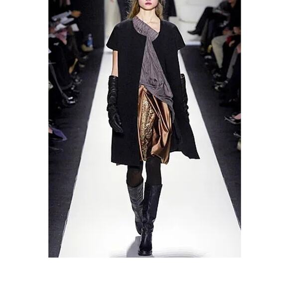 Vera Wang FW2007 Runway Silk Embroidered Skirt 42/8 - Picture 15 of 15